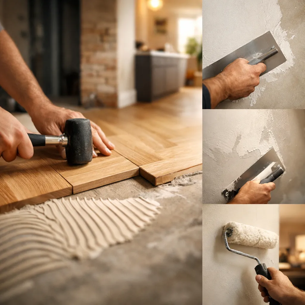 Rénovation intérieure d'habitation par GL HABITAT en Ille-et-Vilaine