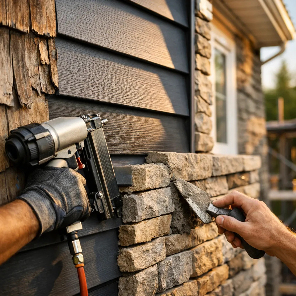 Rénovation extérieure de maison GL HABITAT Ille-et-Vilaine