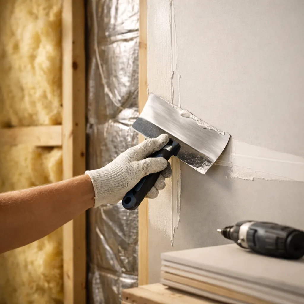 Isolation et placo-plâtrerie travaux GL HABITAT