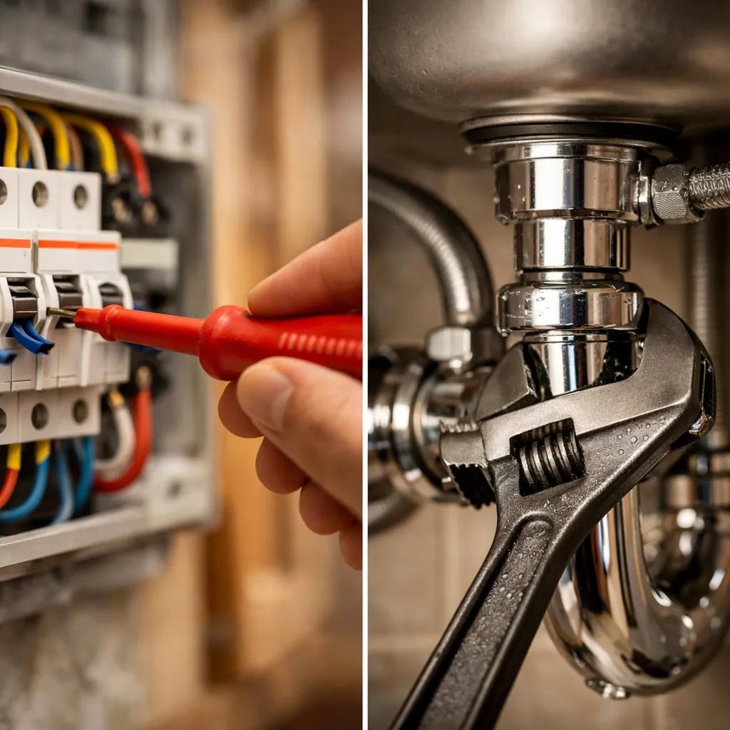 Travaux d'électricité et plomberie GL HABITAT Ille-et-Vilaine